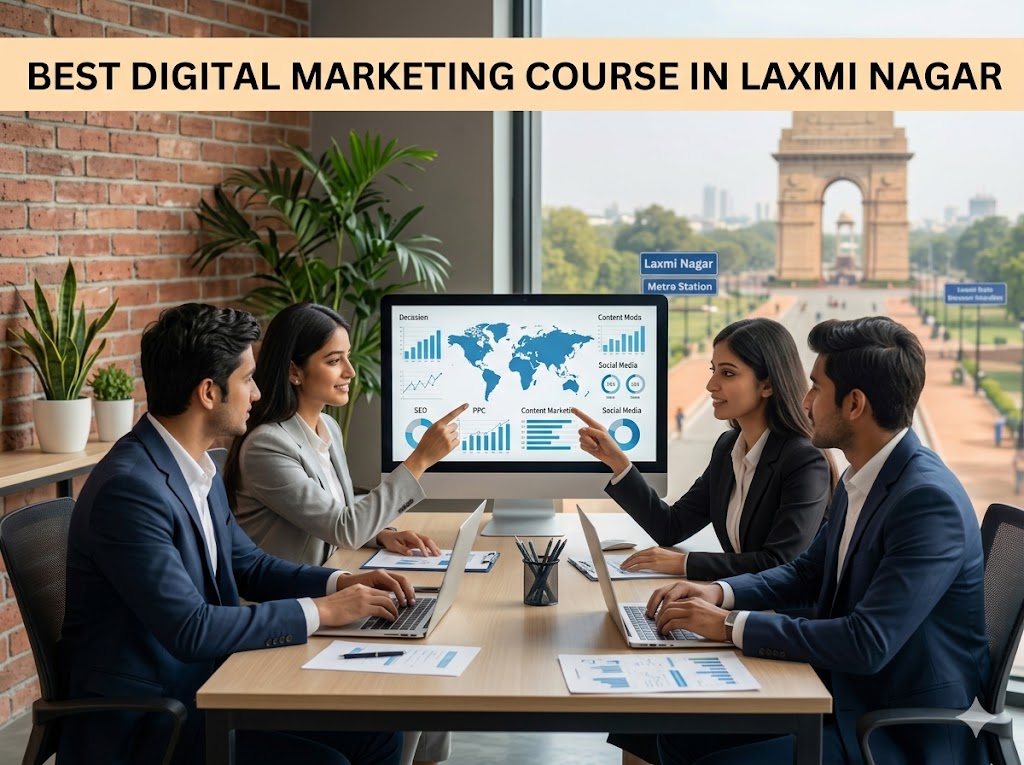 Best Digital Marketing Course in Laxmi Nagar, East Delhi - A Smart Career Choice